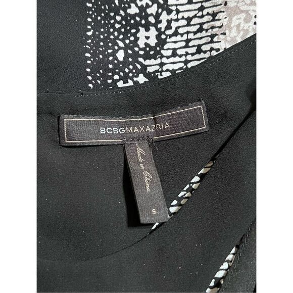 BCBGMAXAZRIA A Line Sleeveless Dress Size Petite Small - Picture 4 of 4